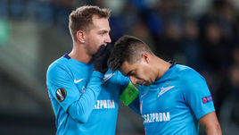 Четверг. Тронхейм. "Русенборг" - "Зенит" - 1:1. Доменико КРИШИТО и Кристиан НОБОА.