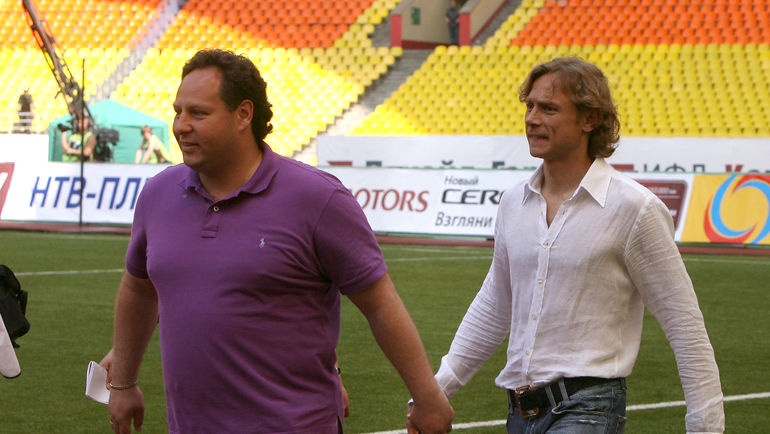 2009 год. Константин САРСАНИЯ и Валерий КАРПИН. Фото Татьяна ДОРОГУТИНА 2009 год. Константин САРСАНИЯ и Валерий КАРПИН. Фото Татьяна ДОРОГУТИНА