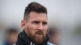 Сегодня. Тушино. Тренировка сборной Аргентины - Лионель МЕССИ.