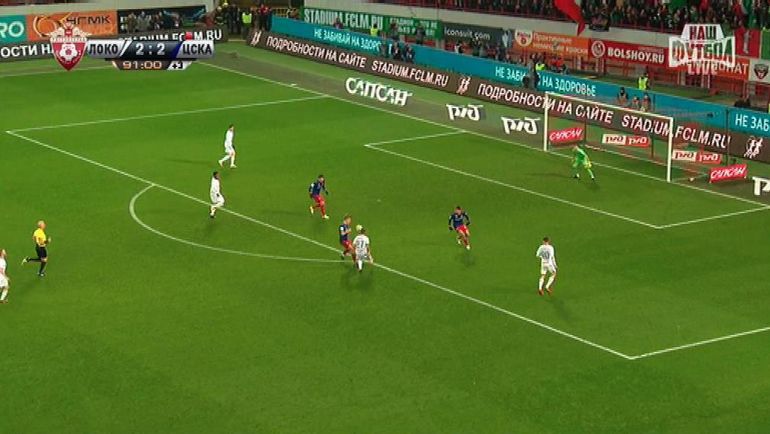 Эпизод на 90+2-й минуте. Понтус Вернблум vs Игорь Денисов. Эпизод на 90+2-й минуте. Понтус Вернблум vs Игорь Денисов.