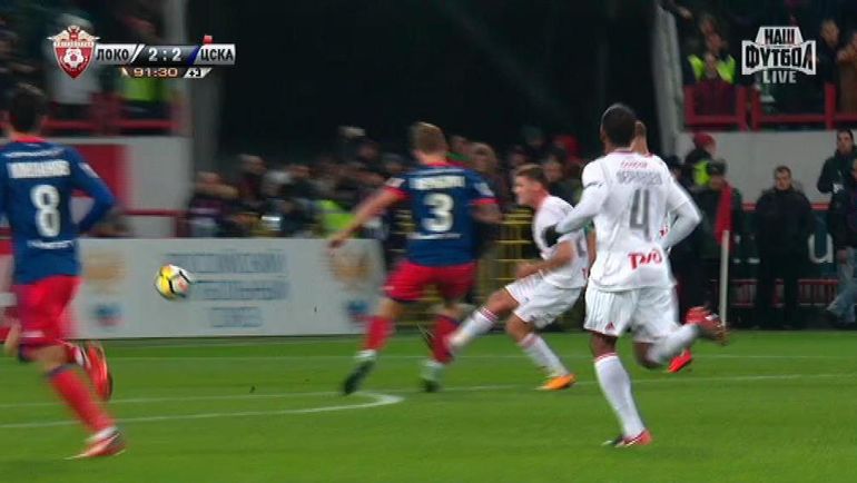 Эпизод на 90+2-й минуте. Понтус Вернблум vs Игорь Денисов. Эпизод на 90+2-й минуте. Понтус Вернблум vs Игорь Денисов.