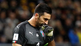 Вчера. Стокгольм. Швеция - Италия - 1:0. Джанлуиджи БУФФОН.