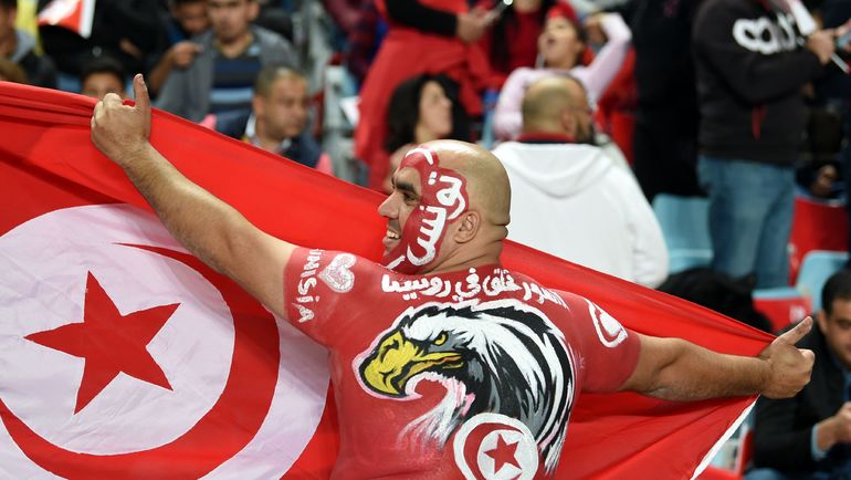 Болельщик сборной Туниса. Фото AFP Болельщик сборной Туниса. Фото AFP