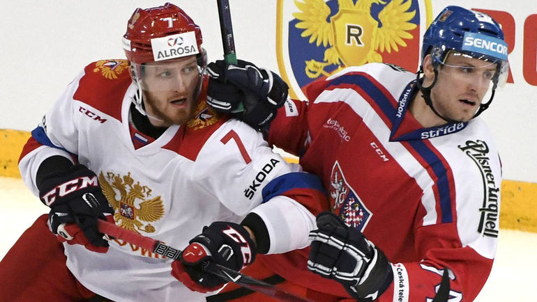 Иван ТЕЛЕГИН (слева) и Ондржей ВИТАСЕК. Фото REUTERS Иван ТЕЛЕГИН (слева) и Ондржей ВИТАСЕК. Фото REUTERS