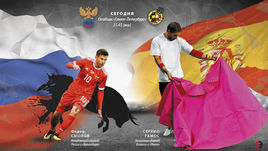 Сегодня - Россия - Испания.