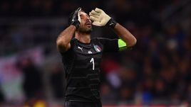 Вчера. Милан. Италия - Швеция - 0:0. Эмоции Джанлуиджи БУФФОНА.