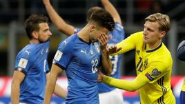Вчера. Милан. Италия - Швеция - 0:0. "Скуадра адзурра" потеряла лицо.