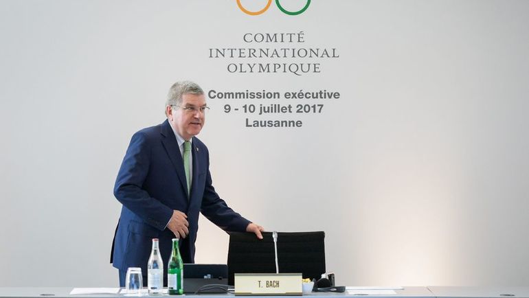 Президент МОК Томас БАХ. Фото AFP Президент МОК Томас БАХ. Фото AFP