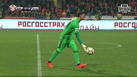 Момент в матче "Арсенал" - "Рубин".