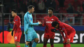 21 ноября. Москва. "Спартак" - "Марибор" - 1:1. Теперь для выхода в плей-офф красно-белым нужно побеждать в Ливерпуле.