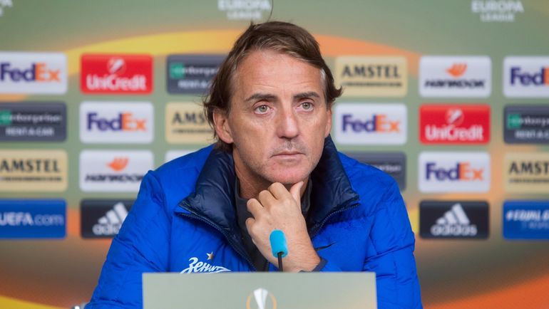 Роберто МАНЧИНИ. Фото twitter.com/zenit_spb Роберто МАНЧИНИ. Фото twitter.com/zenit_spb