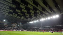 Стадион "Паркен", на котором проводит домашние матчи "Копенгаген".