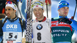 Мартен ФУРКАД, Оле Эйнар БЬОРНДАЛЕН и Антон ШИПУЛИН.