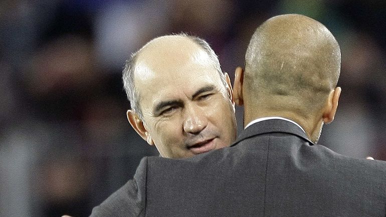 Курбан БЕРДЫЕВ и Пеп ГВАРДЬОЛА. Фото REUTERS Курбан БЕРДЫЕВ и Пеп ГВАРДЬОЛА. Фото REUTERS