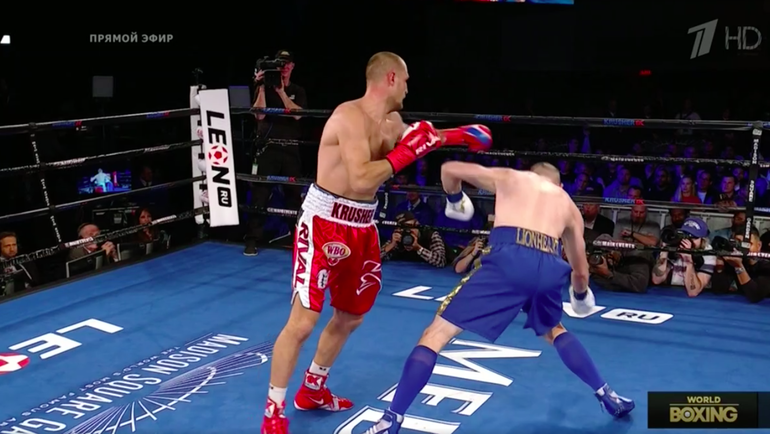 Первый нокдаун. Первый нокдаун.