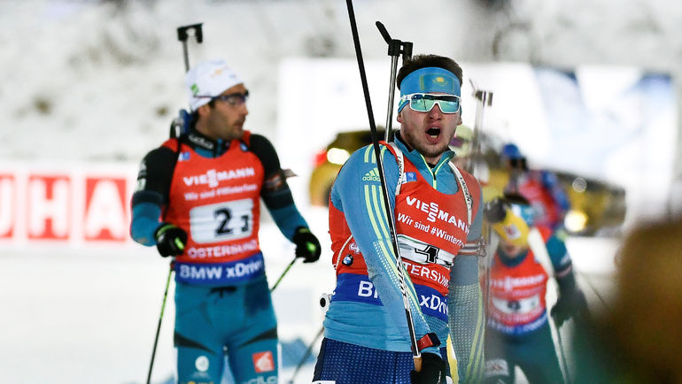 Представитель сборной Казахстана Максим БРАУН (справа) опередил в борьбе за третье место Мартена ФУРКАДА. Фото REUTERS Представитель сборной Казахстана Максим БРАУН (справа) опередил в борьбе за третье место Мартена ФУРКАДА. Фото REUTERS