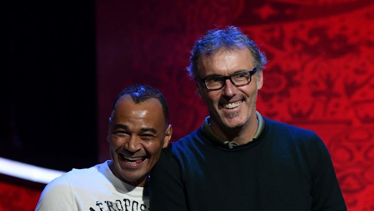 Лоран БЛАН (справа) и КАФУ. Фото AFP Лоран БЛАН (справа) и КАФУ. Фото AFP