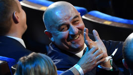 Пятница. Москва. Станислав ЧЕРЧЕСОВ на жеребьевке финального турнира ЧМ-2018 в Кремле.