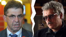 Президент Союза биатлонистов России Александр КРАВЦОВ и информатор ВАДА Григорий РОДЧЕНКОВ.