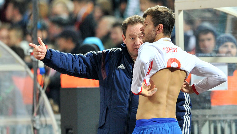 Леонид СЛУЦКИЙ и Федор СМОЛОВ. Фото Алексей ИВАНОВ Леонид СЛУЦКИЙ и Федор СМОЛОВ. Фото Алексей ИВАНОВ