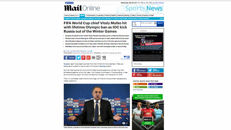 Mail Online. Mail Online.