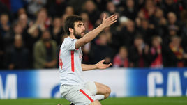 Вчера. Ливерпуль. "Ливерпуль" - "Спартак" - 7:0. Эмоции Георгия ДЖИКИИ.