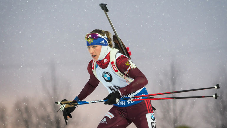 Светлана МИРОНОВА финишировала девятой. Фото Андрей АНОСОВ, СБР Светлана МИРОНОВА финишировала девятой. Фото Андрей АНОСОВ, СБР