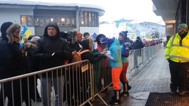 Старых, Сливко и фанаты