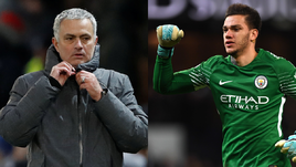 Жозе МОУРИНЬЮ и ЭДЕРСОН.