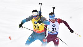 8 декабря. Хохфильцен. Антон ШИПУЛИН (справа) и Мартен ФУРКАД.