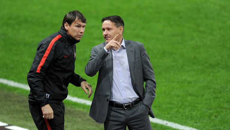 Дмитрий АЛЕНИЧЕВ (справа) и Егор ТИТОВ. Фото Алексей ИВАНОВ Дмитрий АЛЕНИЧЕВ (справа) и Егор ТИТОВ. Фото Алексей ИВАНОВ