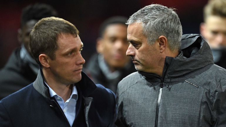 Виктор ГОНЧАРЕНКО (слева) и Жозе МОУРИНЬЮ. Фото AFP Виктор ГОНЧАРЕНКО (слева) и Жозе МОУРИНЬЮ. Фото AFP