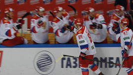 Сегодня. Москва. Россия - Финляндия - 3:0. Россияне выиграли Кубок Первого канала.