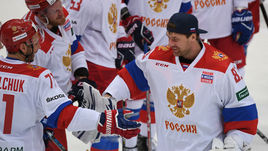 Воскресенье. Москве. Россия - Финляндия - 3:0. Василий КОШЕЧКИН - лучший вратарь Кубка Первого канала.