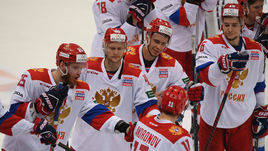 Сегодня. Москва. Россия - Финляндия - 3:0. Россияне выиграли Кубок Первого канала.