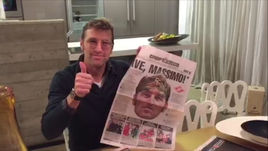 Массимо Каррера поздравил болельщиков "Спартака" с Новым годом