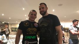 Вячеслав ВАСИЛЕВСКИЙ (слева) и Денис ГОЛЬЦОВ.