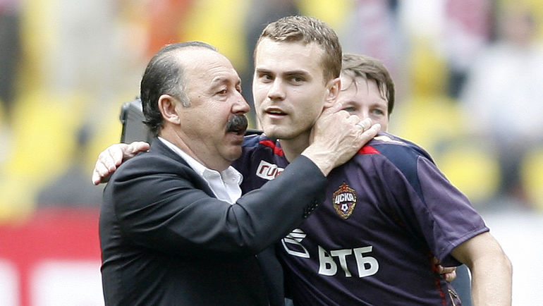 Валерий ГАЗЗАЕВ и Игорь АКИНФЕЕВ. Фото Алексей ИВАНОВ Валерий ГАЗЗАЕВ и Игорь АКИНФЕЕВ. Фото Алексей ИВАНОВ