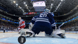 Понедельник. Москва. "Динамо" - ЦСКА - 2:3 Б. Армейцы победили, но вряд ли порадовали болельщиков игрой.