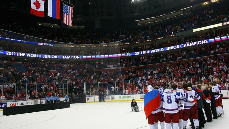 Молодежный чемпионат мира возвращается в золотой для россиян Баффало. Фото AFP Молодежный чемпионат мира возвращается в золотой для россиян Баффало. Фото AFP
