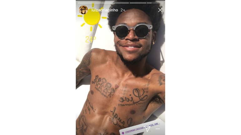 Луиз АДРИАНУ отдыхает на Родине. Фото instagram.com/ Луиз АДРИАНУ отдыхает на Родине. Фото instagram.com/