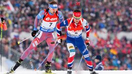 Антон ШИПУЛИН (№7) и Оле Эйнар БЬОРНДАЛЕН.