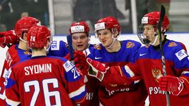 Сборная России одержала первую победу на молодежном чемпионате мира.