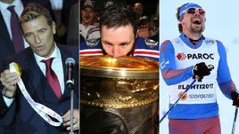 Массимо КАРРЕРА и "Спартак" - чемпионы России по футболу, Илья КОВАЛЬЧУК и СКА - обладатели Кубка Гагарина, Сергей УСТЮГОВ - зимний король.