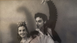 Начало 50-х. Владимир КУДРЯШОВ на сцене Большого театра.