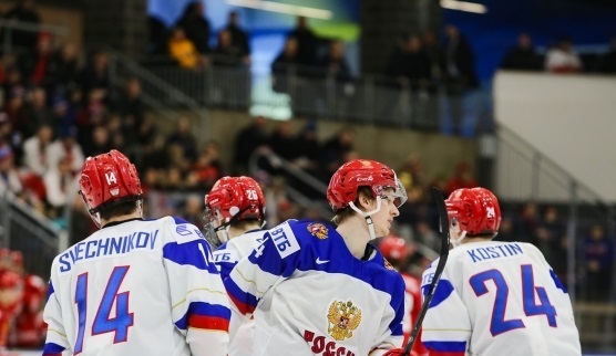 Молодежная сборная России. Фото Официальный сайт ФХР Молодежная сборная России. Фото Официальный сайт ФХР