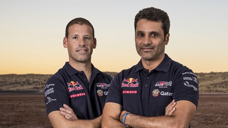 Нассер АЛЬ-АТТИЯ (справа) и Мэттью БОМЕЛЬ. Нассер АЛЬ-АТТИЯ (справа) и Мэттью БОМЕЛЬ.