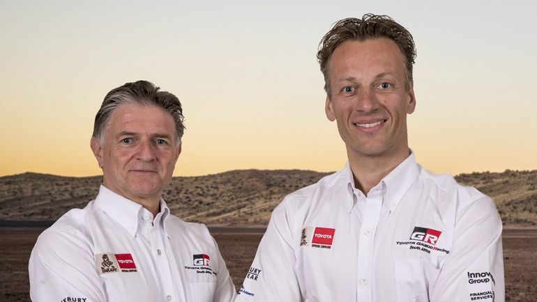 Бернард тен БРИНКЕ и Мишель ПЕРЕН. Бернард тен БРИНКЕ и Мишель ПЕРЕН.