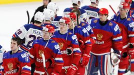 Вторник. Баффало. США - Россия - 4:2. Реакция игроков молодежной сборной России на поражение.