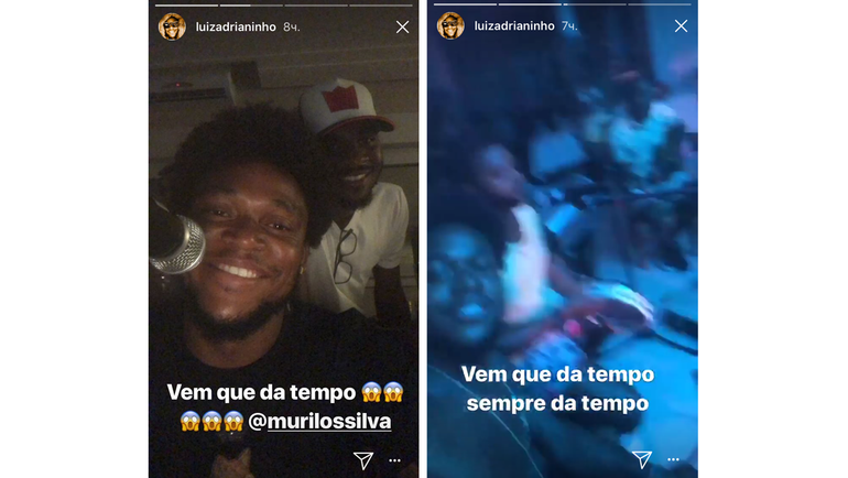 ЛУИЗ АДРИАНУ попробовал себя в роли солиста. ЛУИЗ АДРИАНУ попробовал себя в роли солиста.